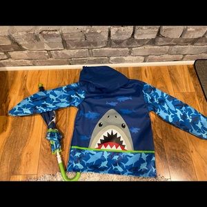 Boys raincoat and umbrella size 5/6